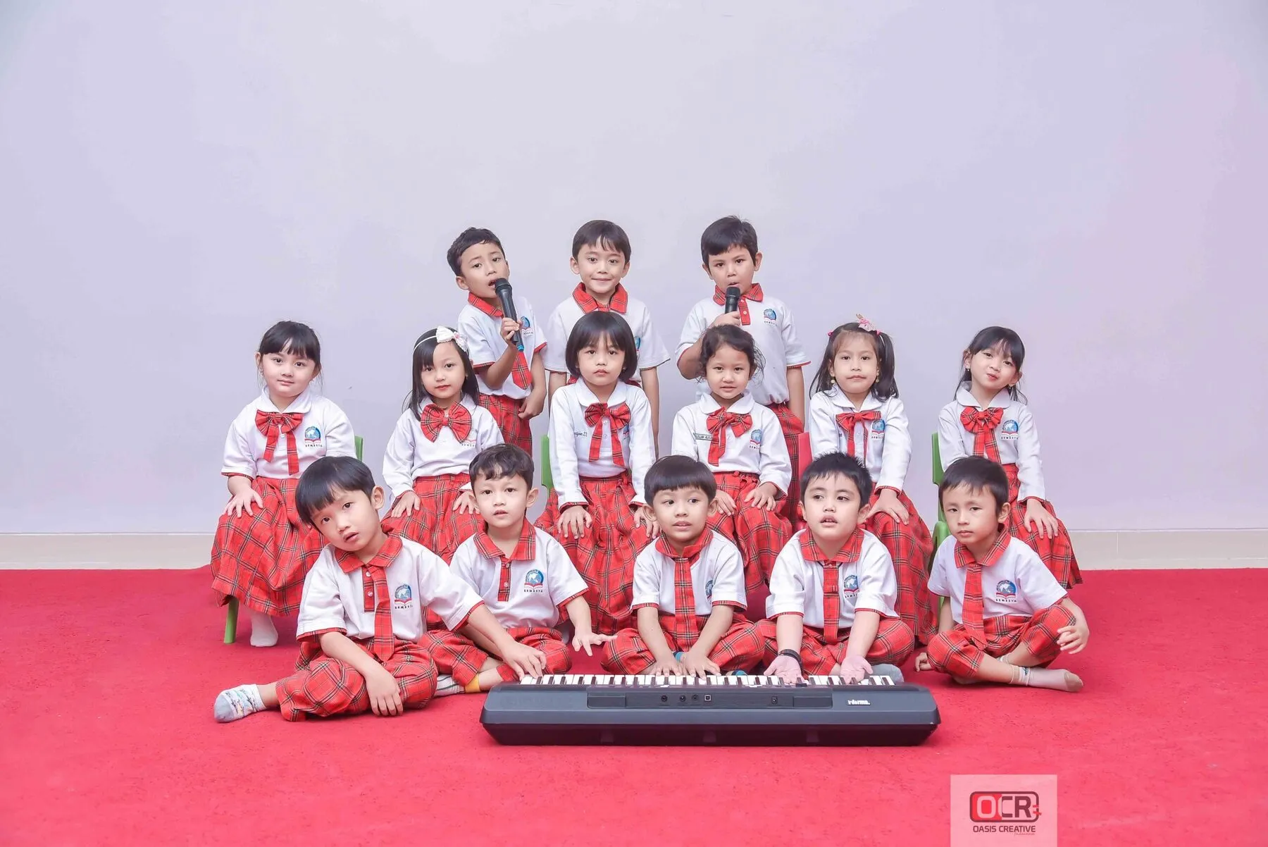 Siswa ekstrakurikuler Singing